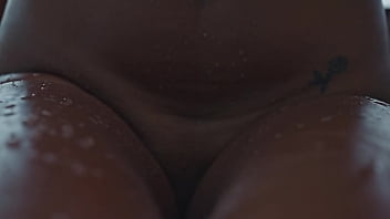 Sanktor curvy asian with huge boobs teasing in the bath