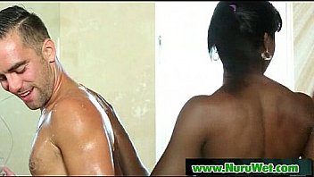 Nuru massage on air matress followed by sexy time 21