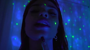 Sexy colombian playing solo