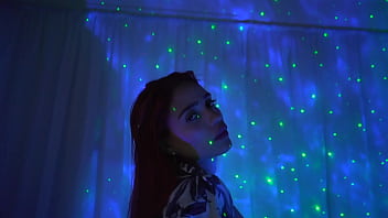 Sexy colombian playing solo