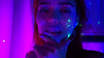 Sexy colombian playing solo