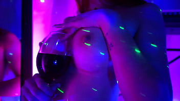 Sexy colombian playing solo