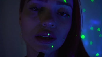 Sexy colombian playing solo