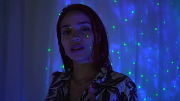 Sexy colombian playing solo