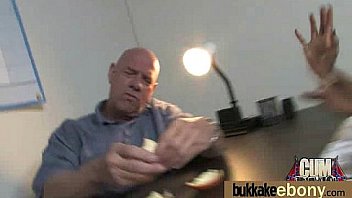 Busty black babe bubble bath group cocksuck 10