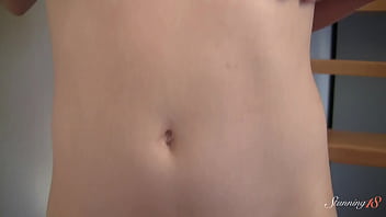 Hot finger drilling sesh with teen blonde amira