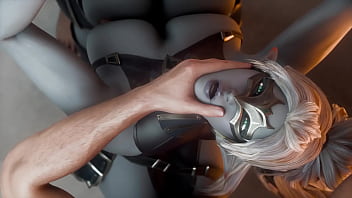 Elf looking straight to face