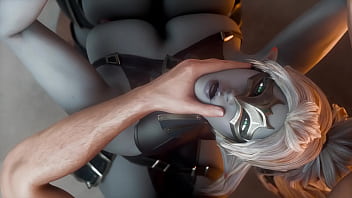 Elf looking straight to face