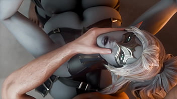 Elf looking straight to face