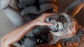 Elf looking straight to face