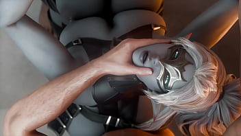 Elf looking straight to face