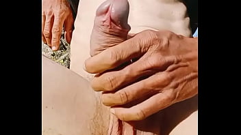 Jerking off my big dick