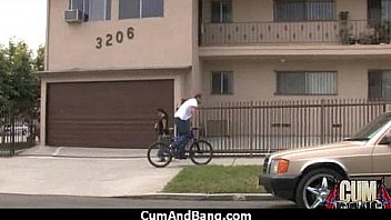 Swallowing sperm makes her horny 2