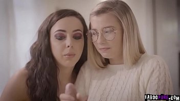 Playful teens share with stepbrothers cock