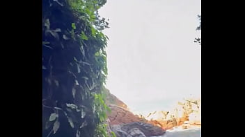 Ainda estou impactada com a imponência dessa entrada de caverna ️