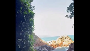 Ainda estou impactada com a imponência dessa entrada de caverna ️