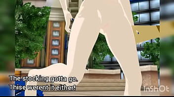 Naked waifus exposed in public