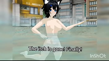 Naked waifus exposed in public