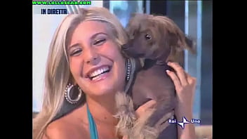Live television panty oops upskirt as a hottie picks up a dog and leaves her underwear on display Live television panty oops upskirt as a hottie picks up a dog and leaves her underwear on display
