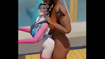 A Video Created By Cic Sfm In Which Dva Gets A Hard Pounding On The Dock From Pharah While The Soothing Sounds Of The Ocean Play Over Them I Hope You Enjoy thumbnail