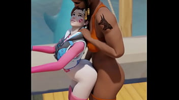 A video created by cic sfm in which dva gets a hard pounding on the dock from pharah while the soothing sounds of the ocean play over them i hope you enjoy