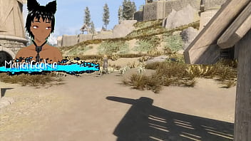 Skyrim b and l sex mod having sex on a farm out in the field