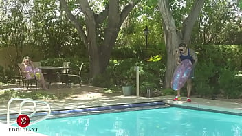 Blonde barbie cheats on ken with eddie jaye the pool boy