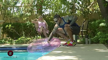 Blonde barbie cheats on ken with eddie jaye the pool boy