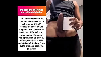 Concordam com o teste do tubete sim eu tinha que testar valeu madeinbajor pela sugestão