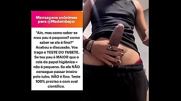 Concordam com o teste do tubete sim eu tinha que testar valeu madeinbajor pela sugestão