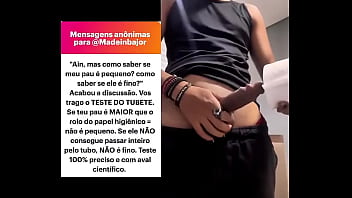 Concordam com o teste do tubete sim eu tinha que testar valeu madeinbajor pela sugestão