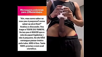 Concordam com o teste do tubete sim eu tinha que testar valeu madeinbajor pela sugestão