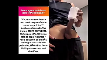 Concordam com o teste do tubete sim eu tinha que testar valeu madeinbajor pela sugestão