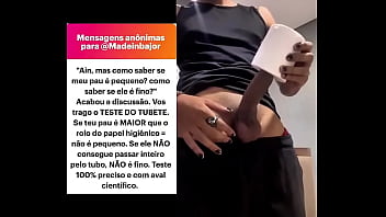 Concordam com o teste do tubete sim eu tinha que testar valeu madeinbajor pela sugestão