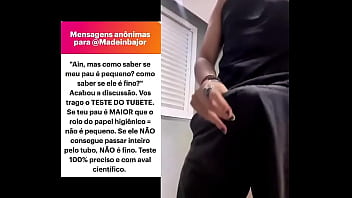 Concordam com o teste do tubete sim eu tinha que testar valeu madeinbajor pela sugestão