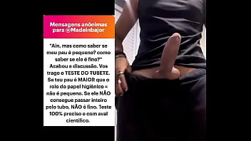 Concordam com o teste do tubete sim eu tinha que testar valeu madeinbajor pela sugestão