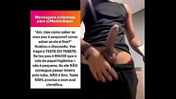 Concordam com o teste do tubete sim eu tinha que testar valeu madeinbajor pela sugestão