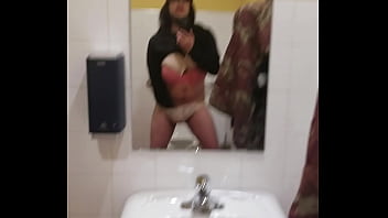 Crossdress Slut Public Panty Cum thumbnail