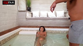 Lulu chu begs stepbrother for his cock