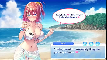 Sora teases mc and fucks him really good