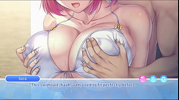 Sora teases mc and fucks him really good