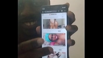 Orgasming to some solo ebony videos and testing my new phone to see if it works properly 1