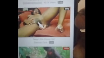 Orgasming to some solo ebony videos and testing my new phone to see if it works properly 1