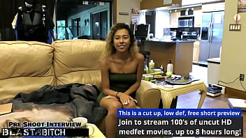 Kalani luana's stomach gets blasted with cum