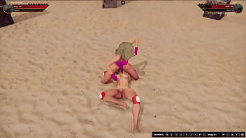Bambi vs kyla nf3d female mma combat ring