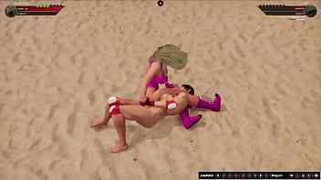 Bambi vs kyla nf3d female mma combat ring