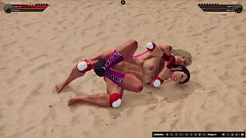 Bambi vs kyla nf3d female mma combat ring
