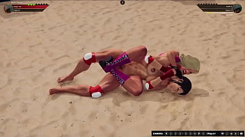 Bambi vs kyla nf3d female mma combat ring