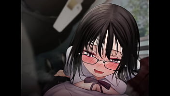 毎朝見かける陰キャjkにバカにされながら耳舐め手コキで逆痴○