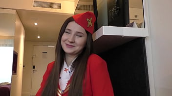 Air hostess cherry bright creampied